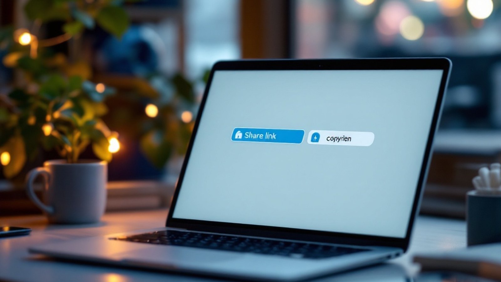 screenshot or hero showing a share-link being copied in a browser